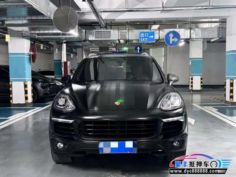 16年保时捷卡宴轿车抵押车出售