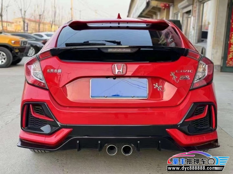 22年本田思域轿车抵押车出售