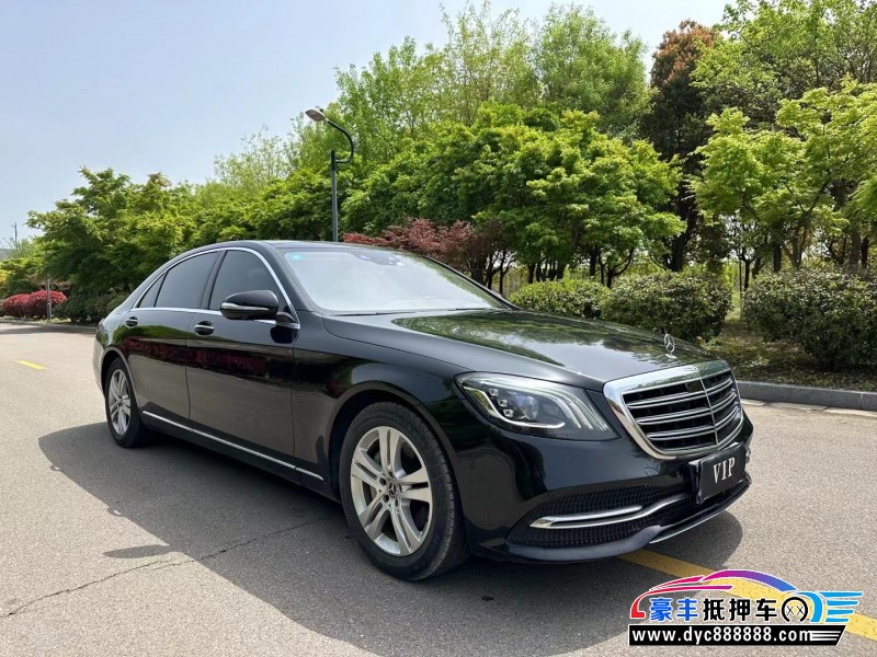 18年奔驰S轿车抵押车出售