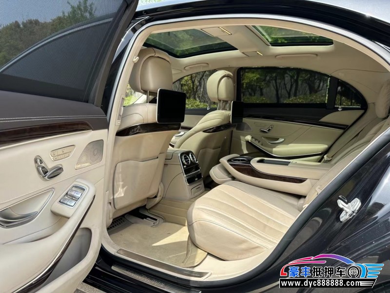 18年奔驰S轿车抵押车出售