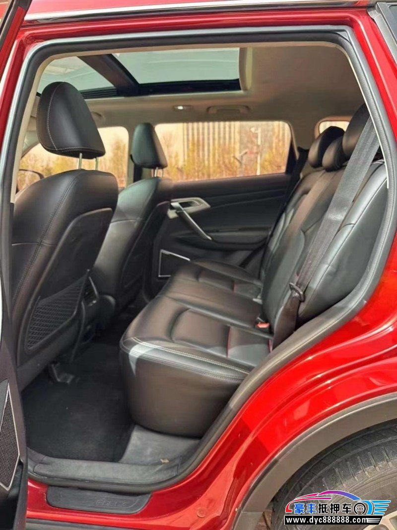 18年吉利博越轿车抵押车出售