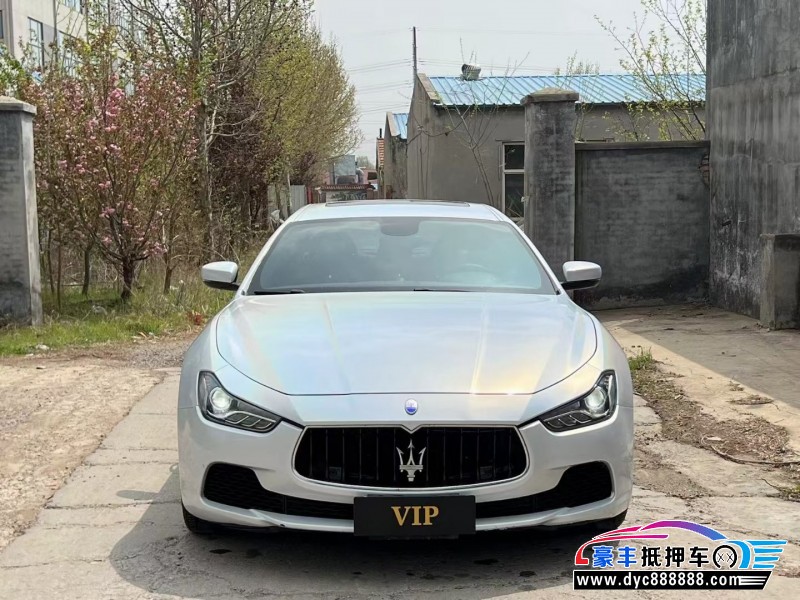 17年玛莎拉蒂Ghibli轿车抵押车出售