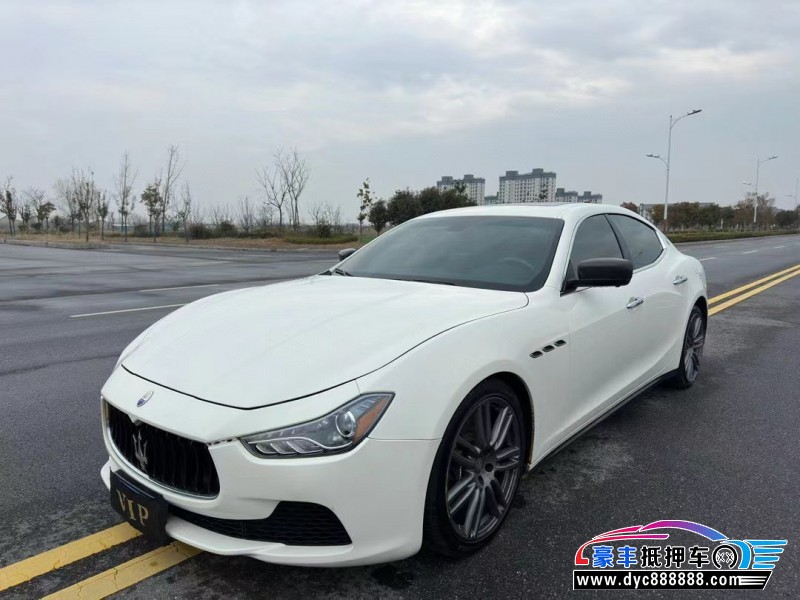 15年玛莎拉蒂Ghibli轿车抵押车出售