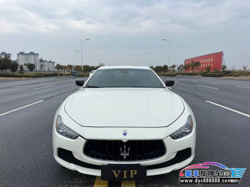 15年玛莎拉蒂Ghibli轿车抵押车出售