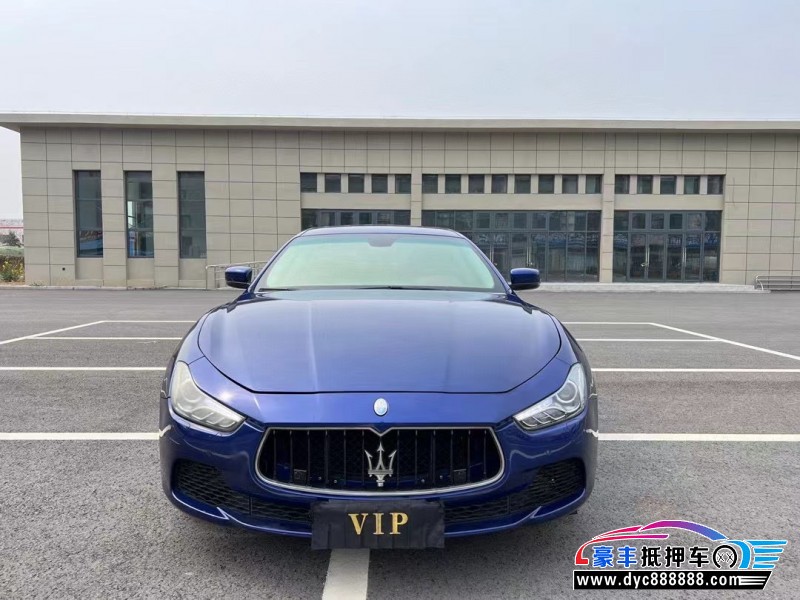 16年玛莎拉蒂Ghibli轿车抵押车出售