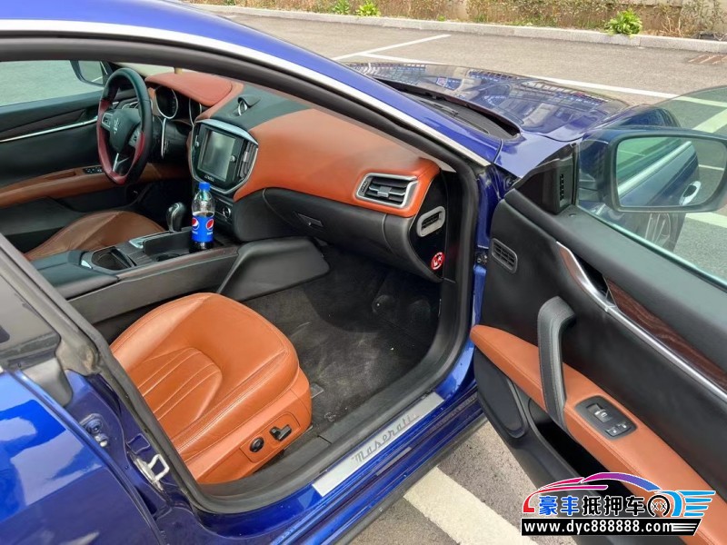 16年玛莎拉蒂Ghibli轿车抵押车出售