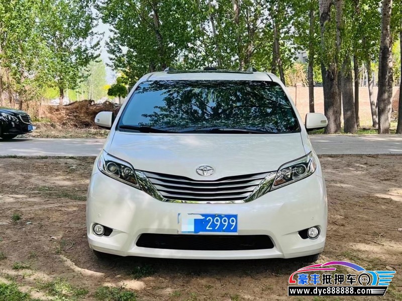 15年丰田塞纳MPV抵押车出售