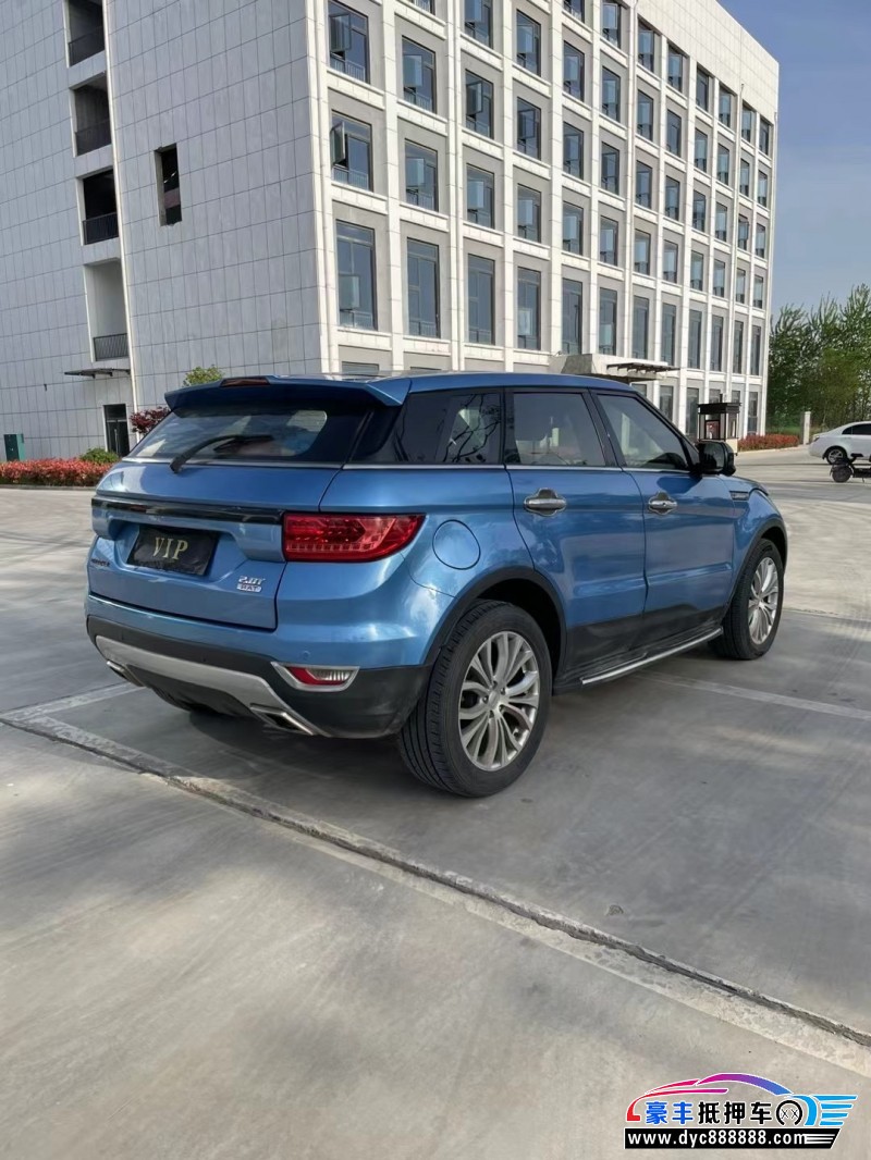 17年陆风X7轿车抵押车出售