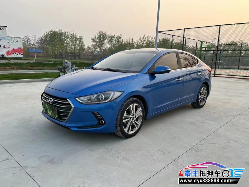 19年现代领动轿车抵押车出售