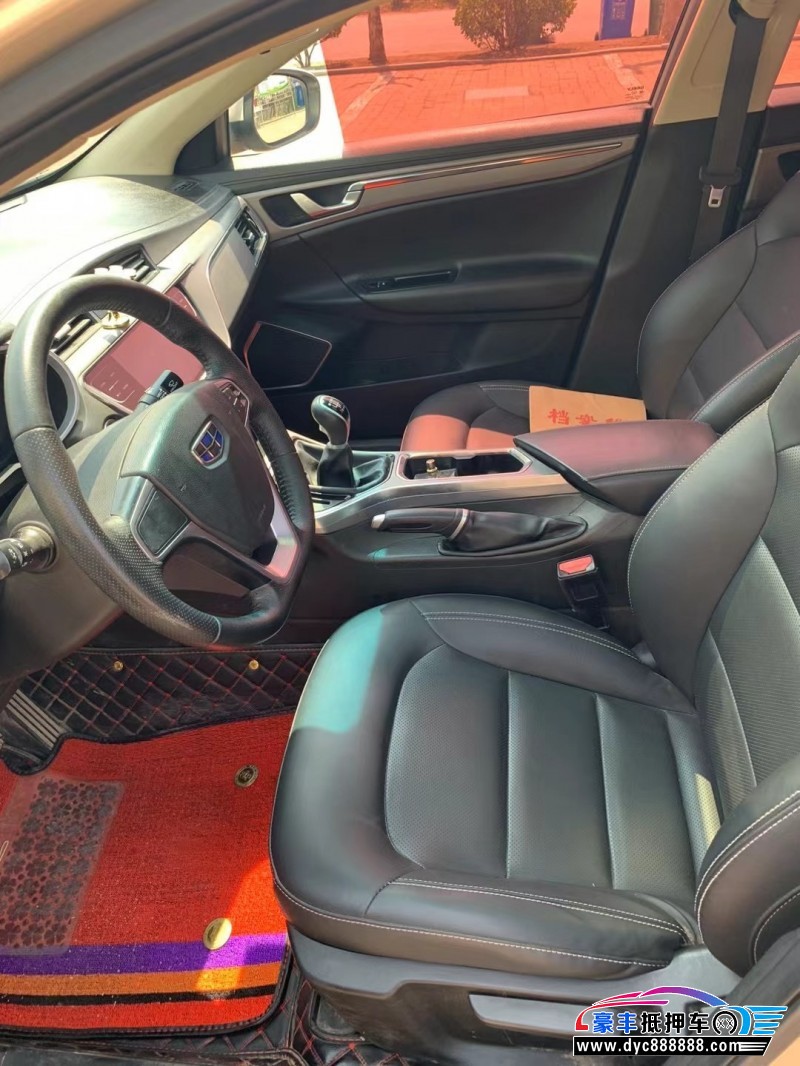 18年吉利帝豪轿车抵押车出售