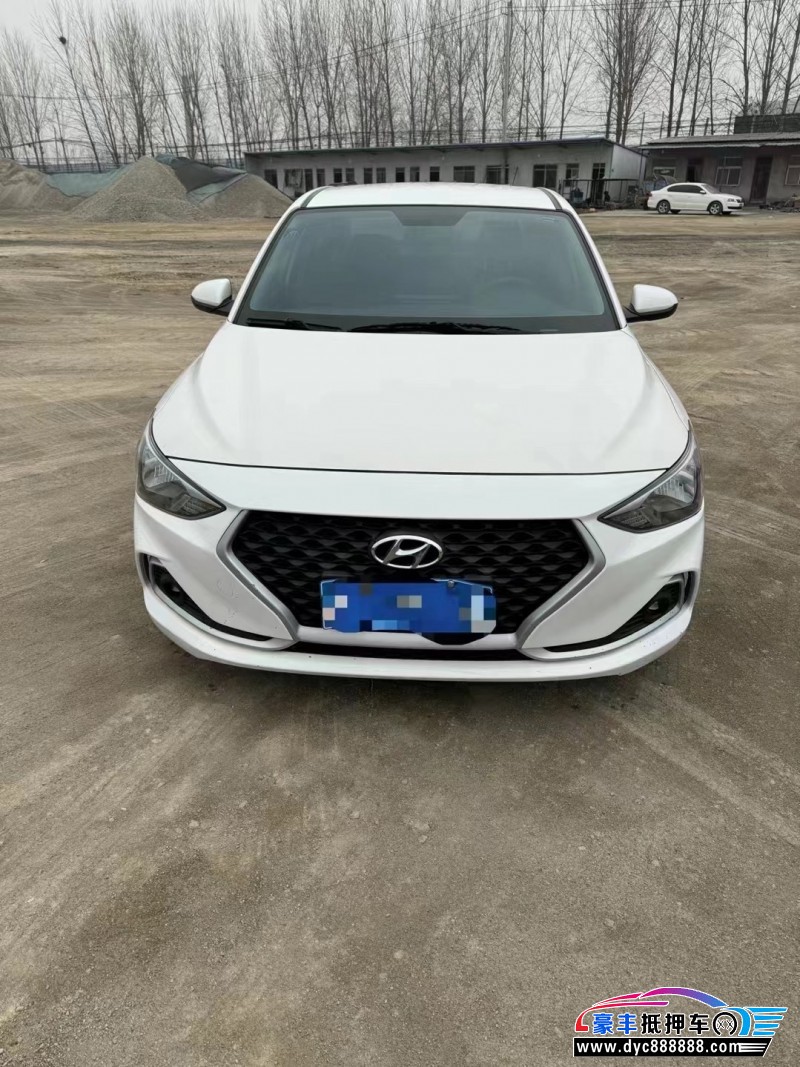 19年现代悦动轿车抵押车出售