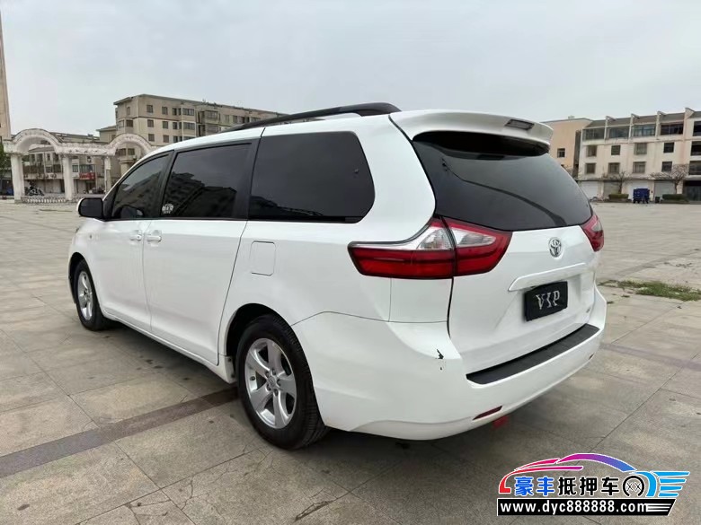 18年丰田塞纳MPV抵押车出售