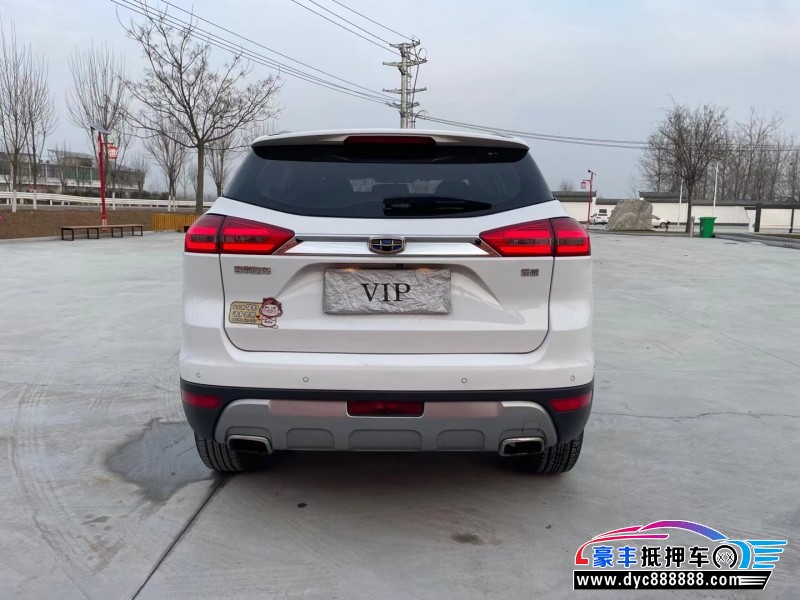 17年吉利博越轿车抵押车出售