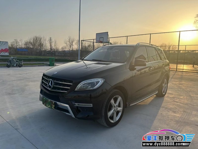 14年奔驰ML轿车抵押车出售