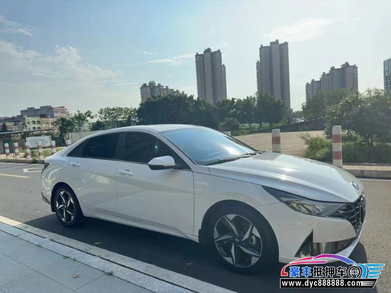 22年现代伊兰特轿车抵押车出售