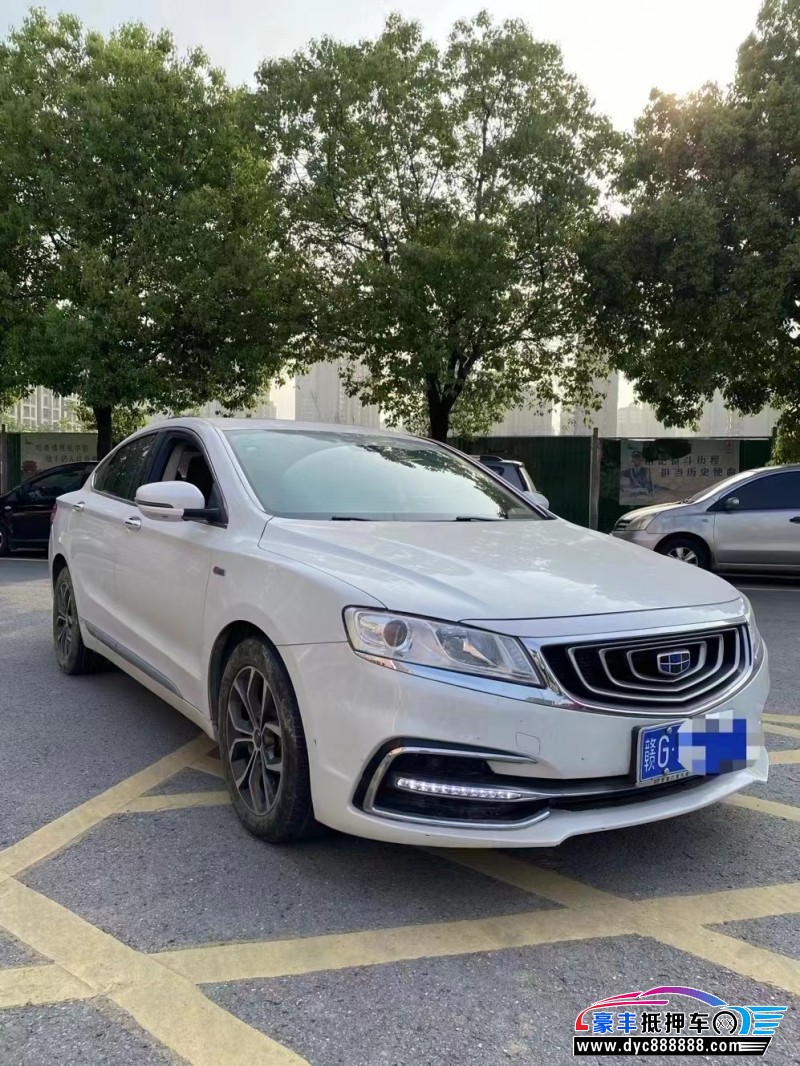 18年吉利博越轿车抵押车出售