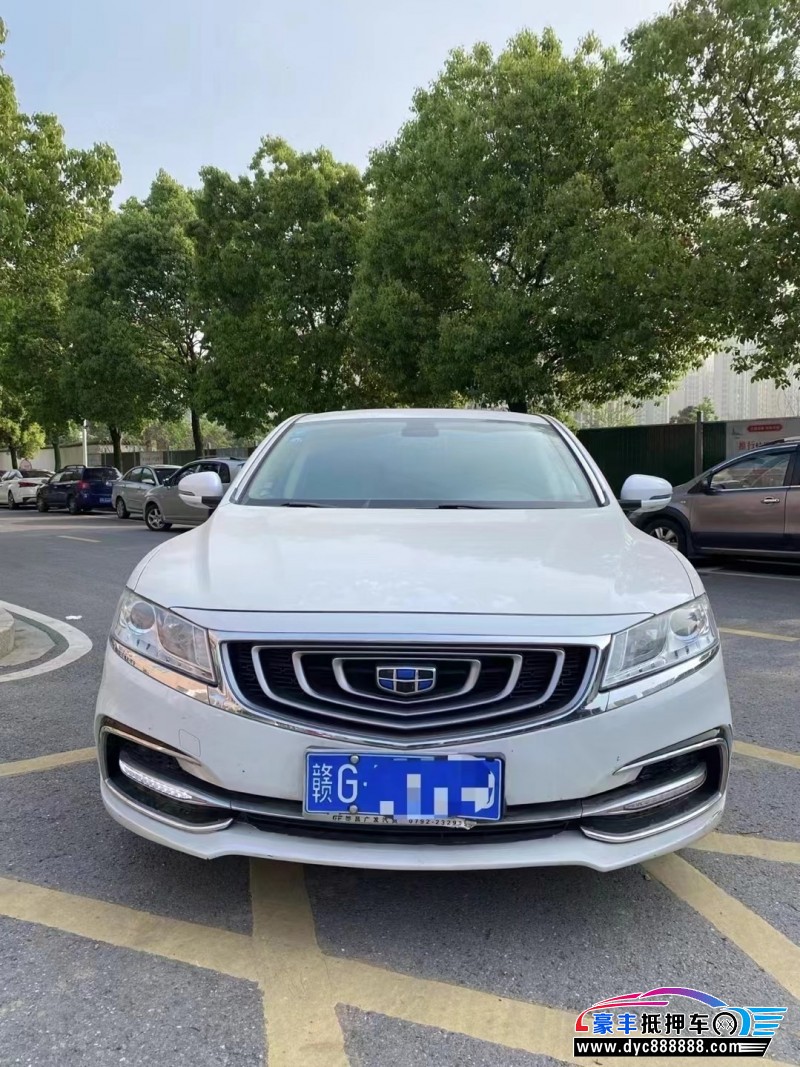 18年吉利博越轿车抵押车出售