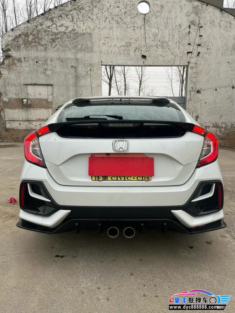 21年本田思域轿车抵押车出售