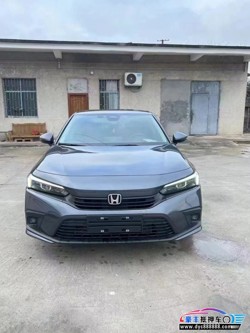22年本田思域轿车抵押车出售