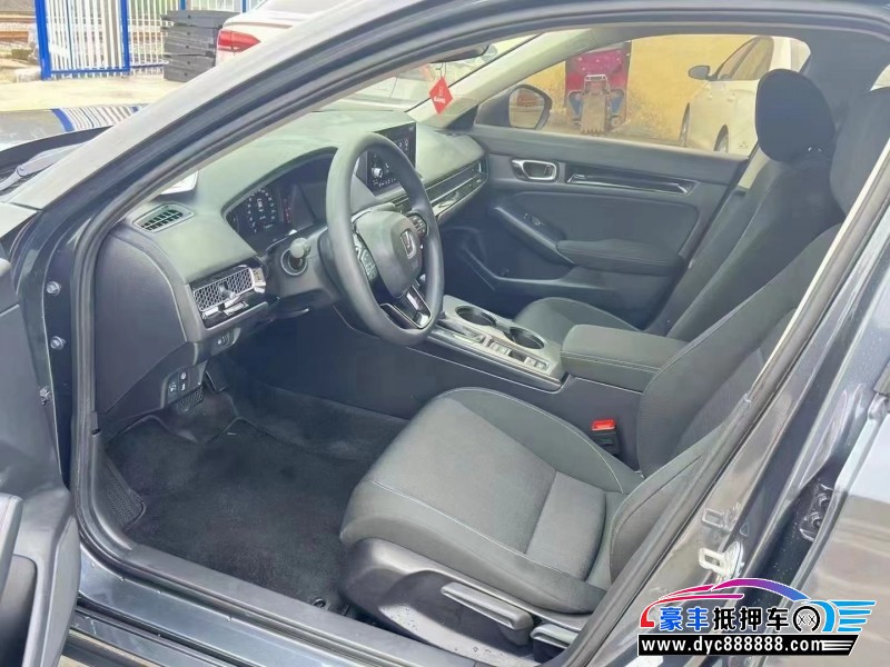 22年本田思域轿车抵押车出售