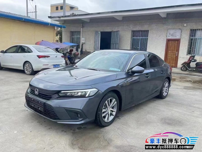 22年本田思域轿车抵押车出售