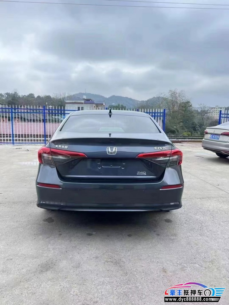 22年本田思域轿车抵押车出售