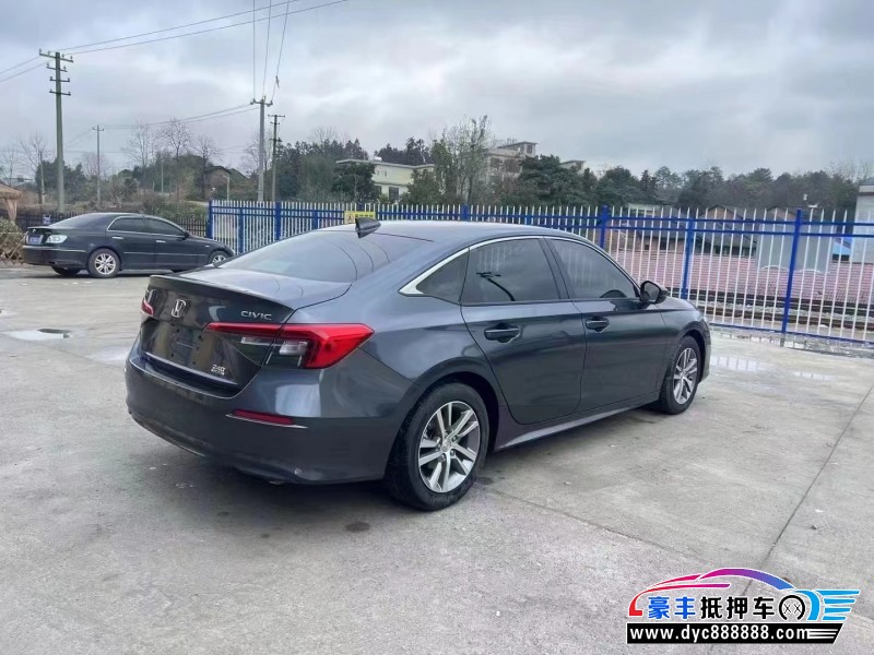 22年本田思域轿车抵押车出售
