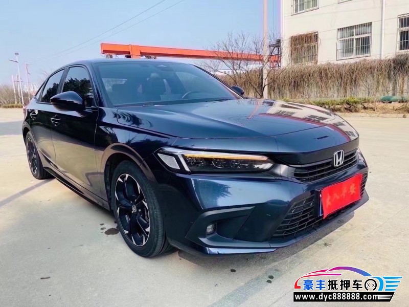 22年本田思域轿车抵押车出售