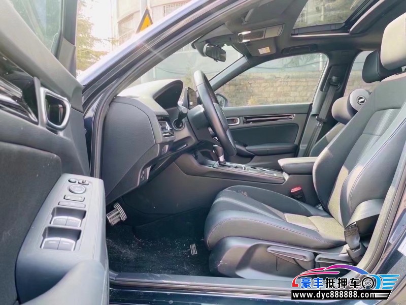 22年本田思域轿车抵押车出售