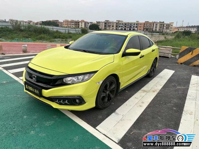 20年本田思域轿车抵押车出售