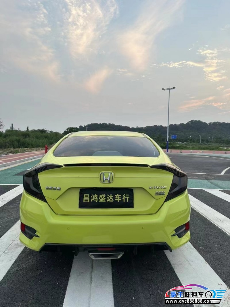 20年本田思域轿车抵押车出售