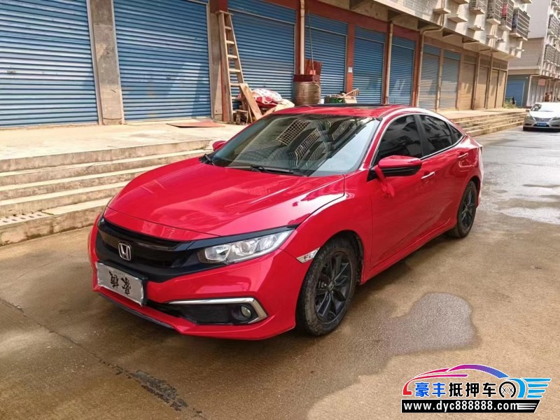 21年本田思域轿车抵押车出售