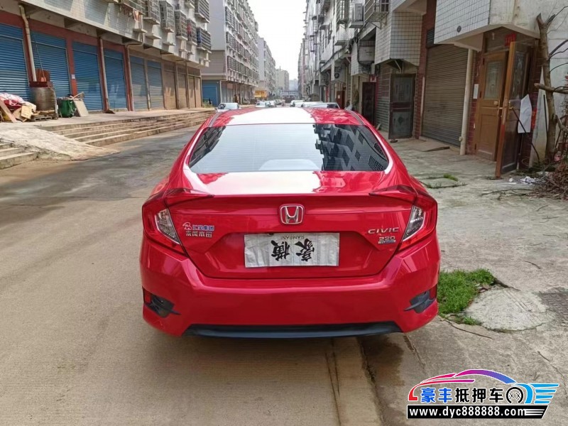 21年本田思域轿车抵押车出售