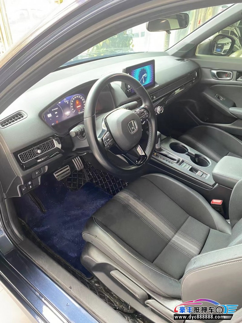 22年本田思域轿车抵押车出售