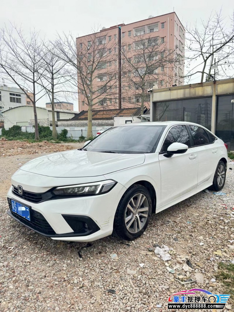 23年本田思域轿车抵押车出售