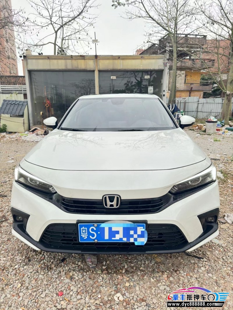 23年本田思域轿车抵押车出售
