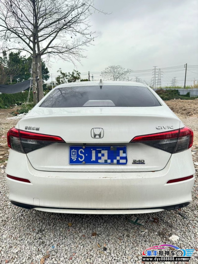 23年本田思域轿车抵押车出售