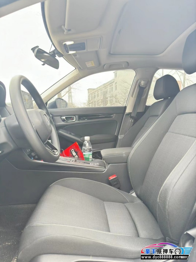 23年本田思域轿车抵押车出售