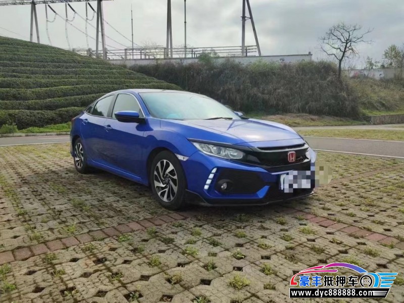 18年本田思域轿车抵押车出售