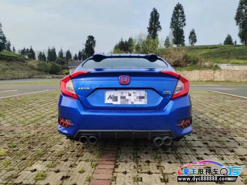 18年本田思域轿车抵押车出售