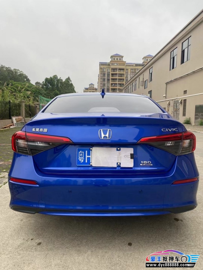 21年本田思域轿车抵押车出售