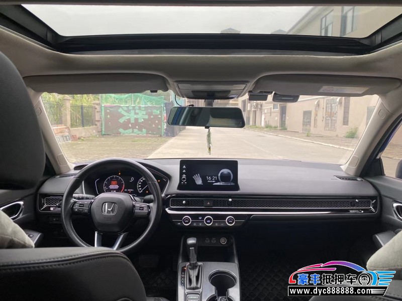 21年本田思域轿车抵押车出售