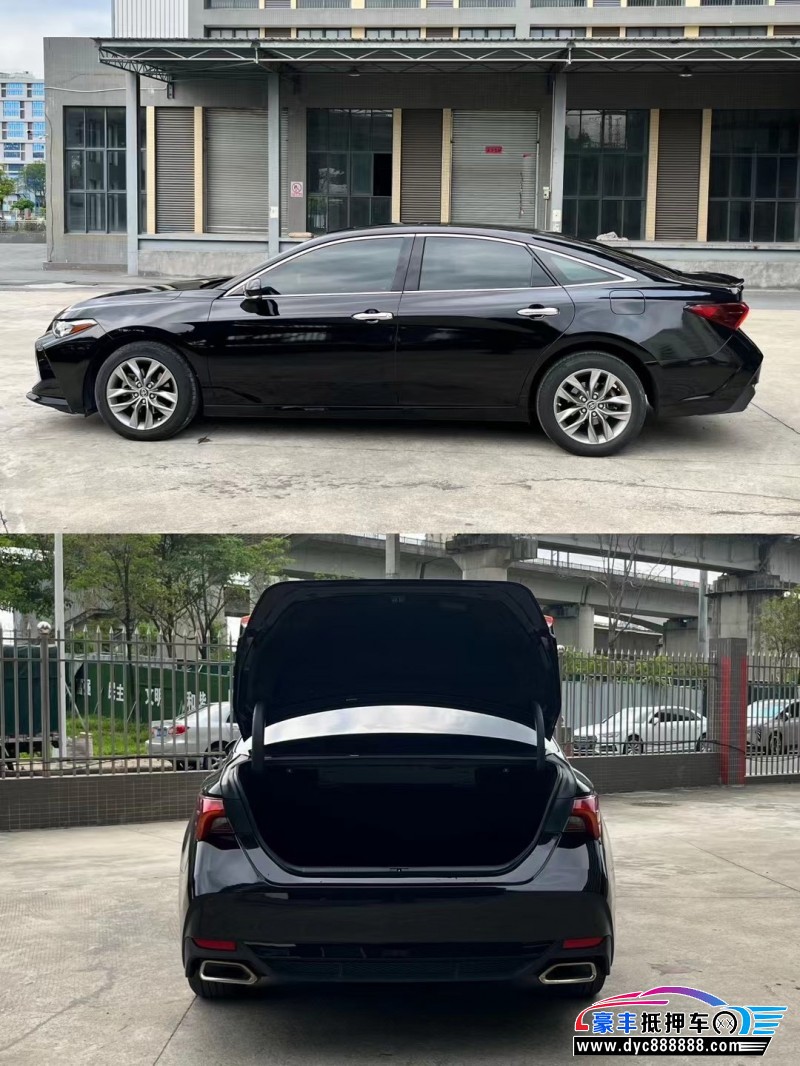 22年丰田亚洲龙轿车抵押车出售