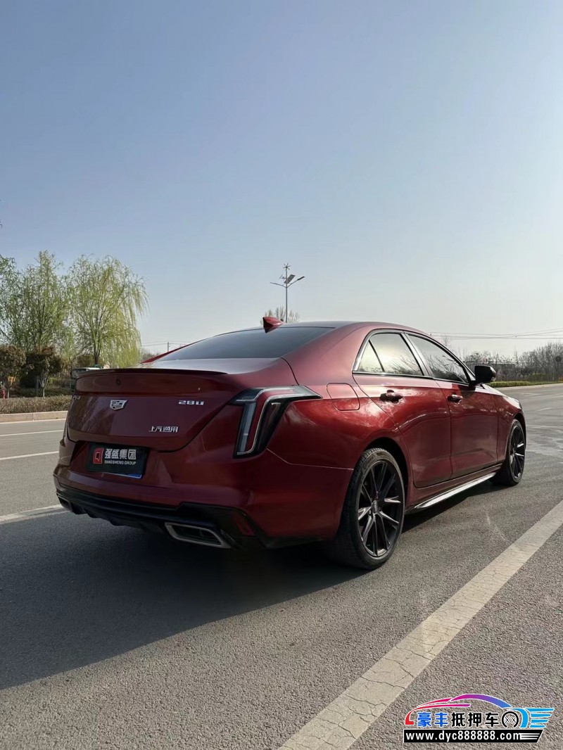 20年凯迪拉克CT4轿车抵押车出售