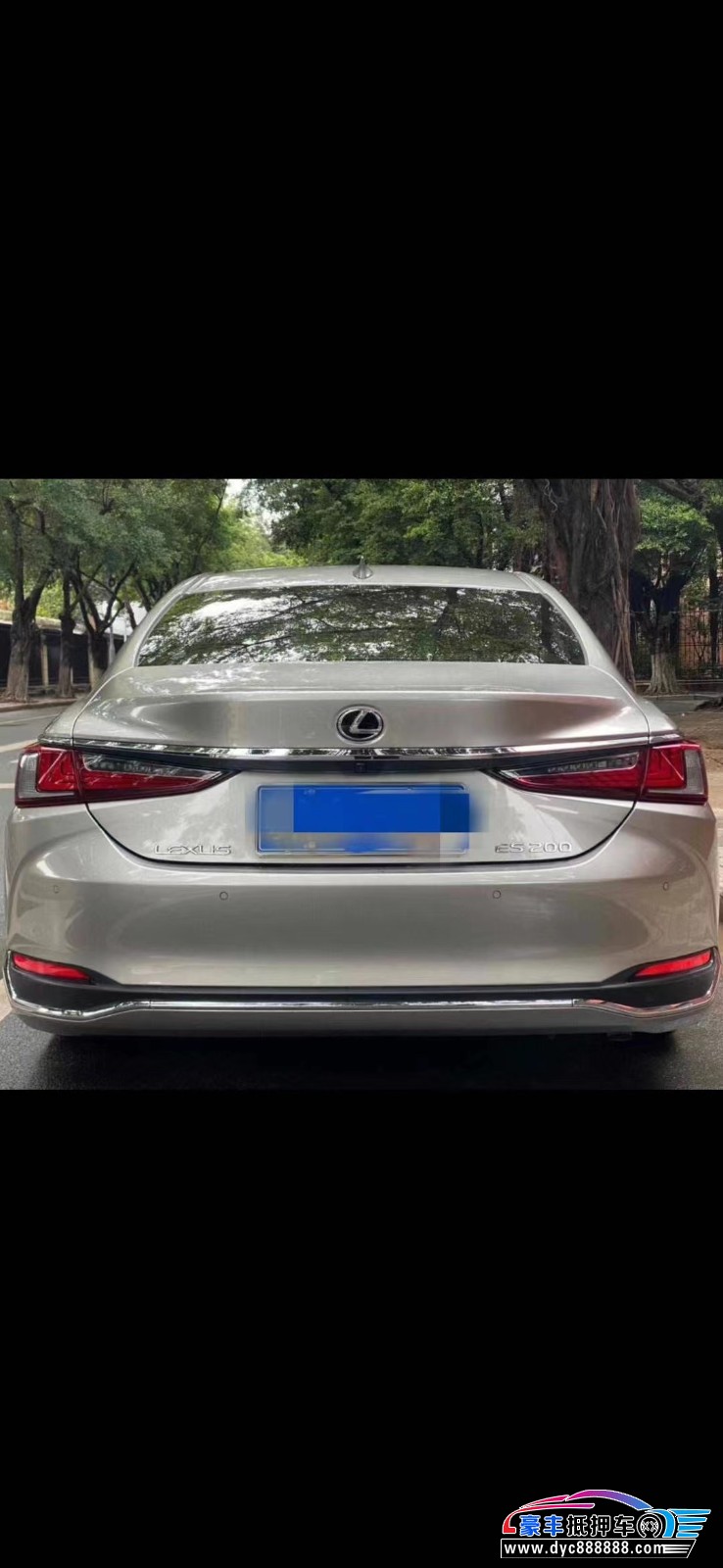 22年雷克萨斯ES轿车抵押车出售