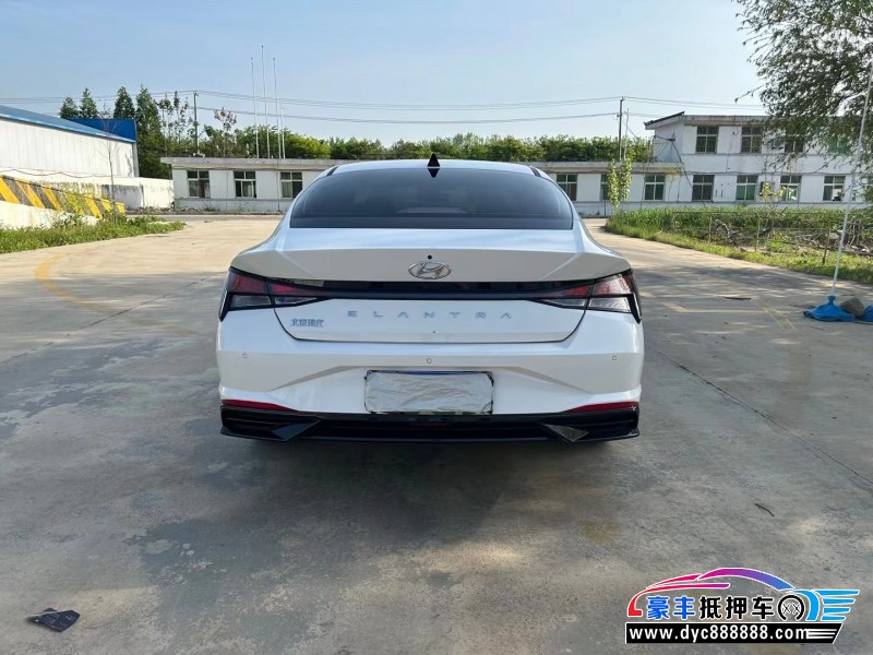 23年现代伊兰特轿车抵押车出售