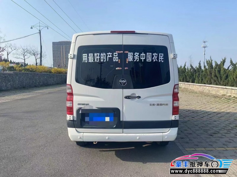 22年福田图雅诺微面抵押车出售