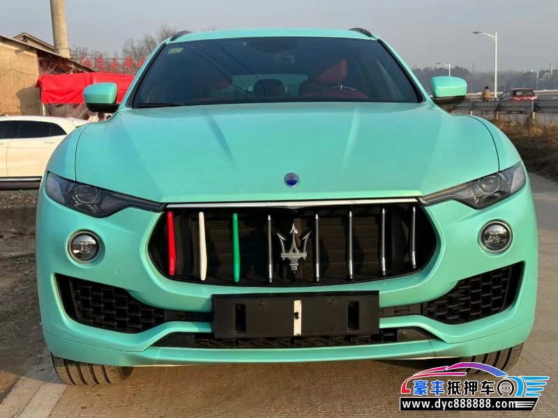 17年玛莎拉蒂莱万特轿车抵押车出售