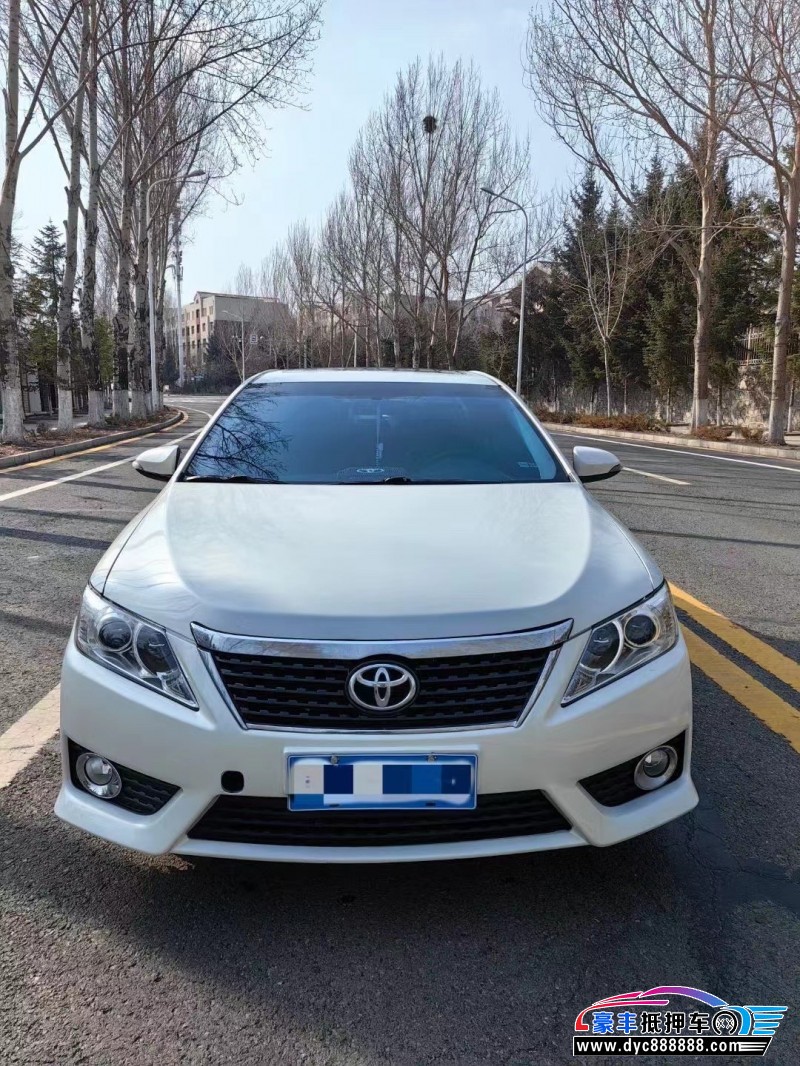 14年丰田凯美瑞轿车抵押车出售