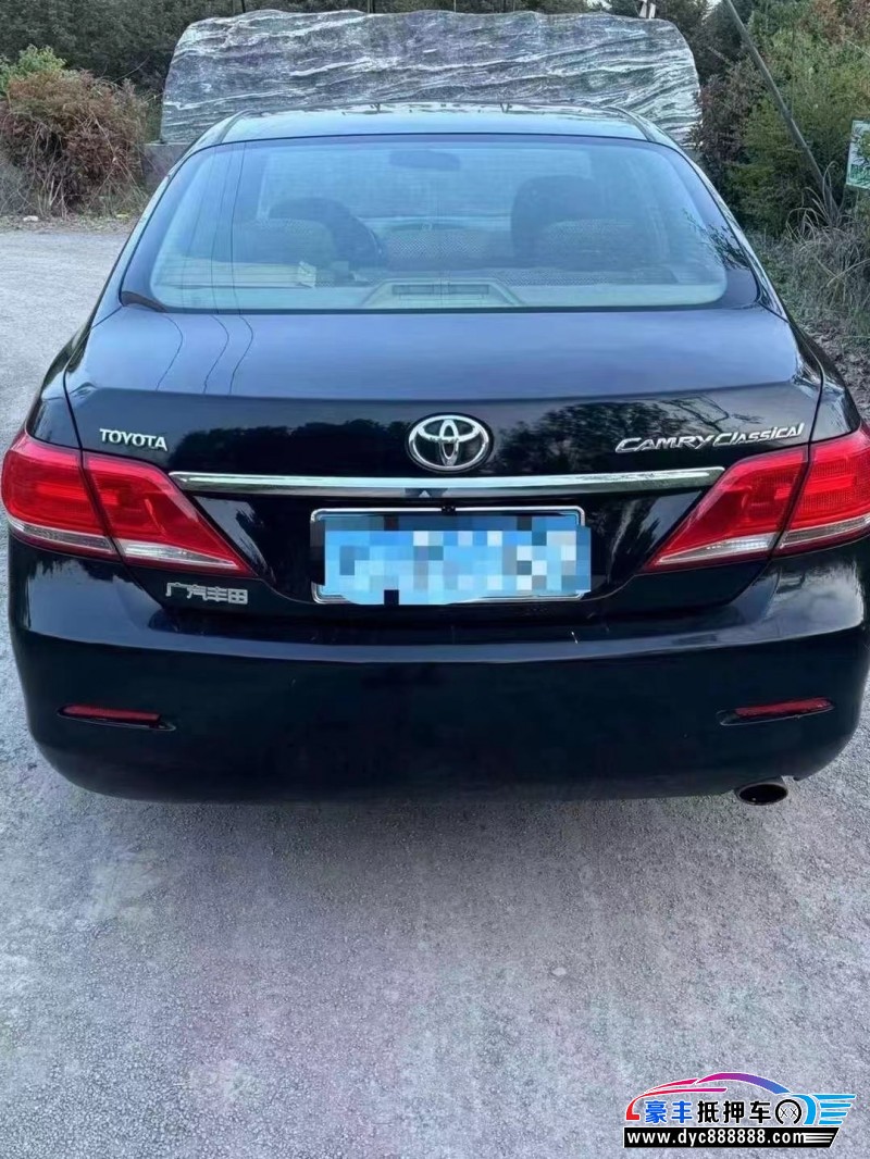 12年丰田凯美瑞轿车抵押车出售